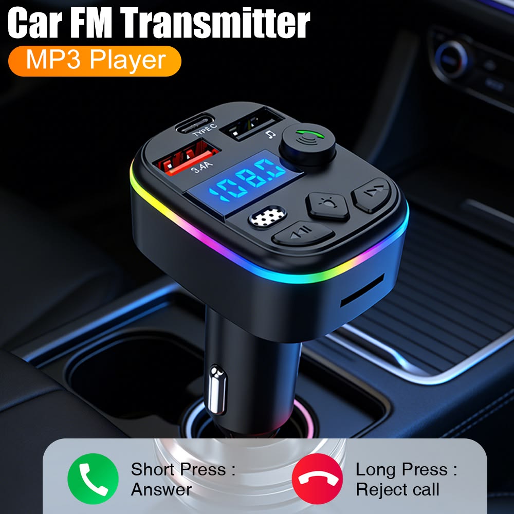 CarConnect Pro – Transmetteur FM Bluetooth Voiture