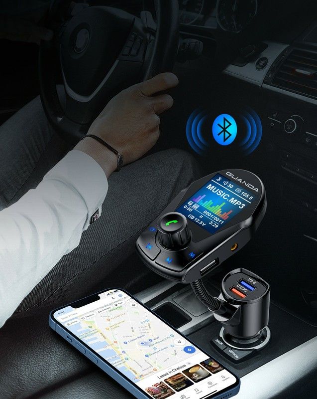 CarConnect Pro – Transmetteur FM Bluetooth Voiture